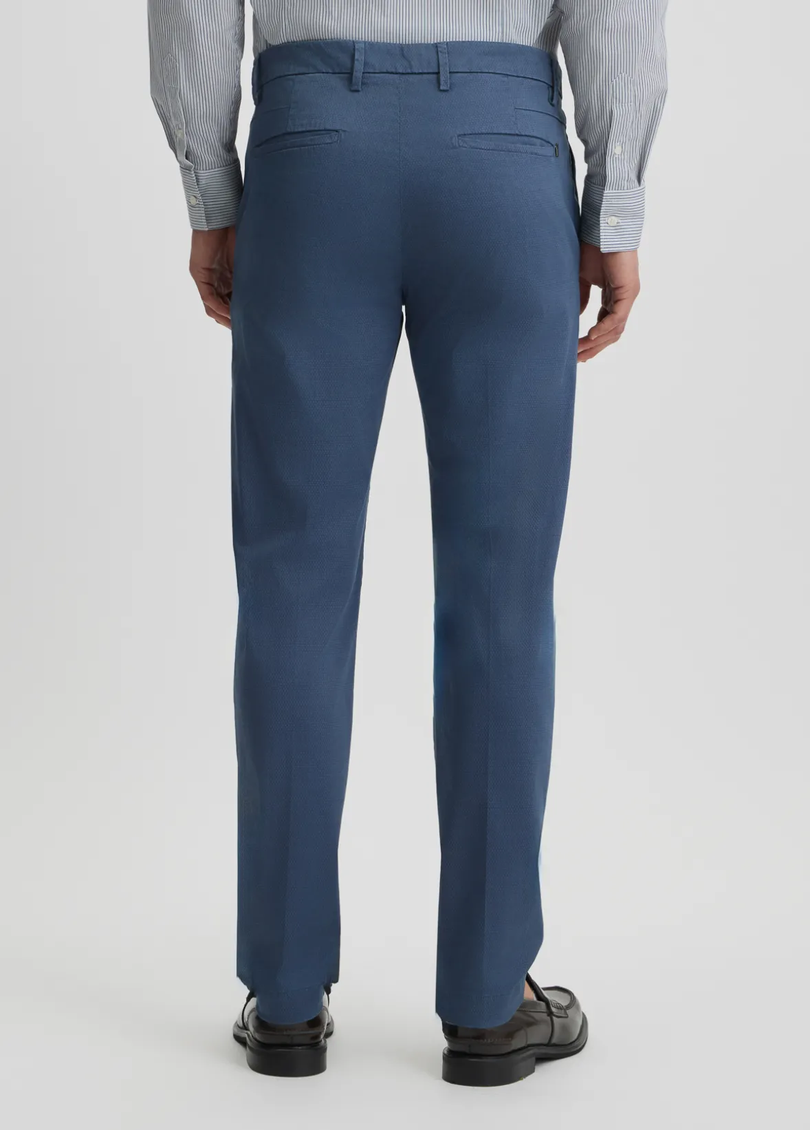 Pantaloni chino jacquard