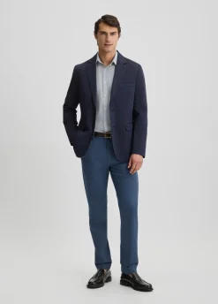 Pantaloni chino jacquard