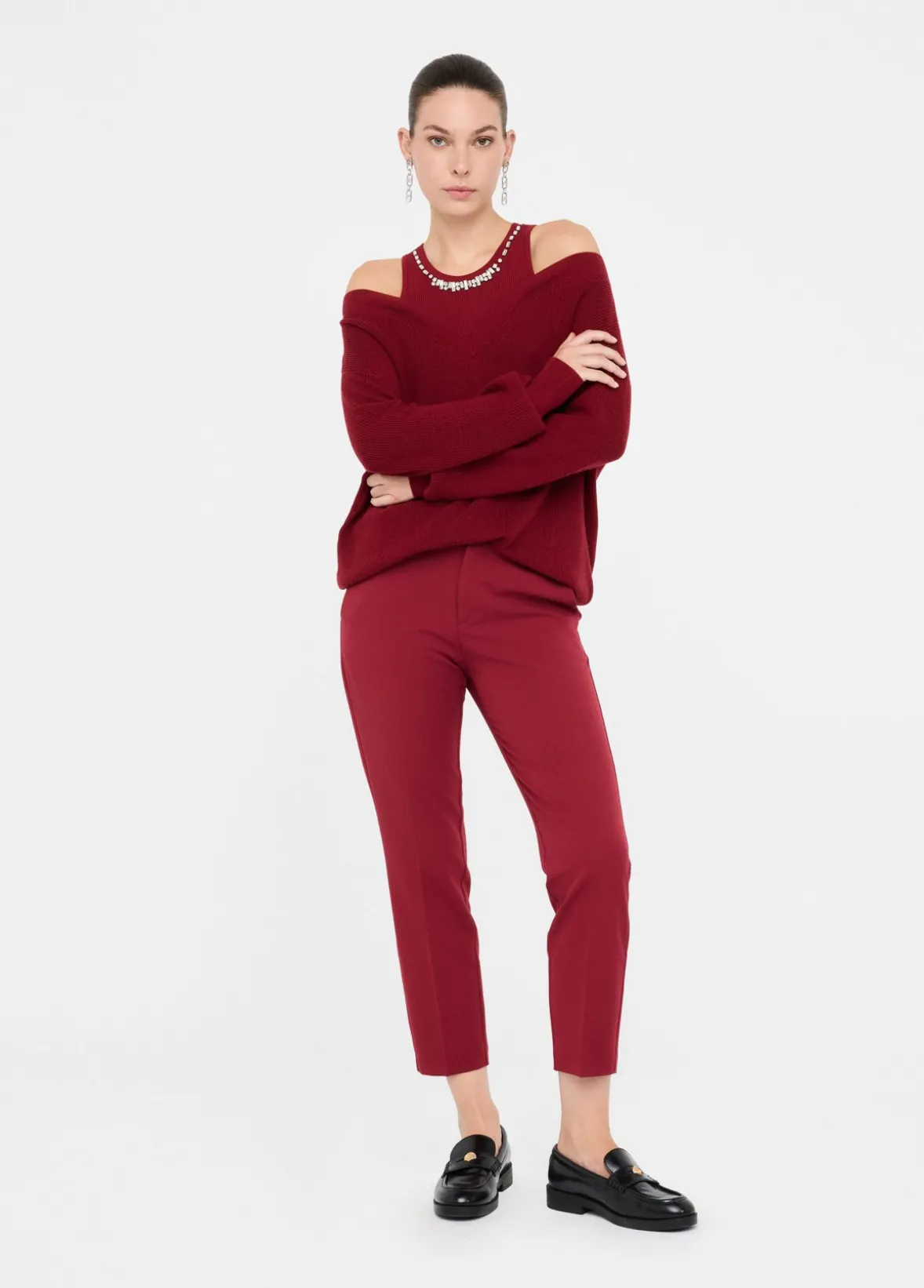 Pantaloni chino slim fit