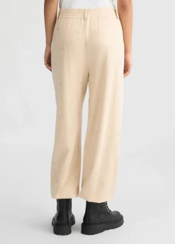 Pantaloni con logo