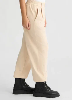 Pantaloni con logo
