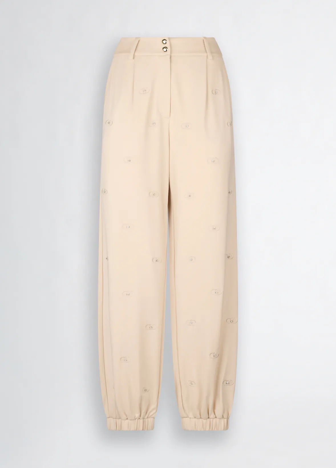 Pantaloni con logo