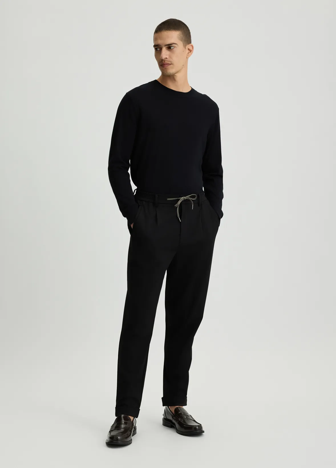 Pantaloni con pinces