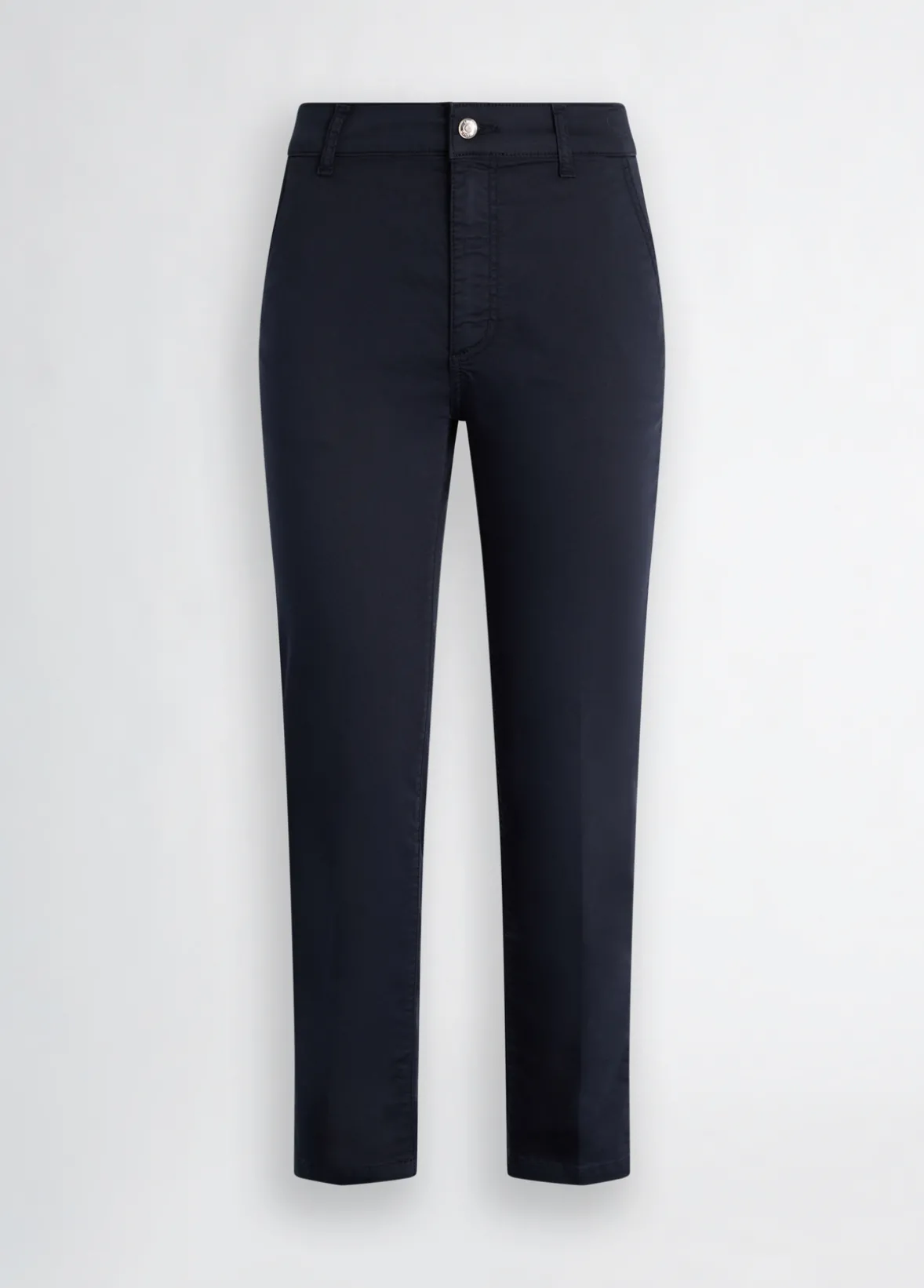 Pantaloni cropped a vita alta