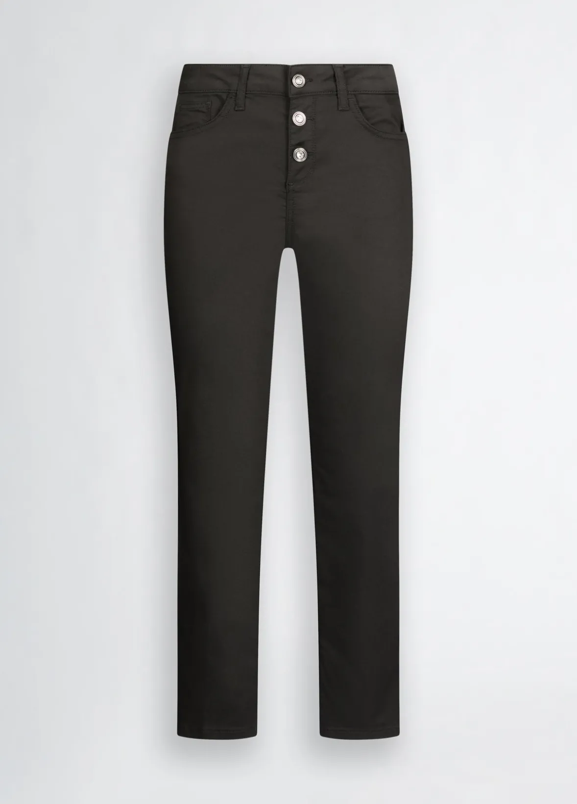 Pantaloni cropped a vita alta