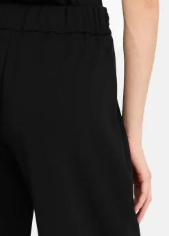 Pantaloni cropped con cintura