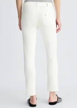 Pantaloni cropped con risvolto