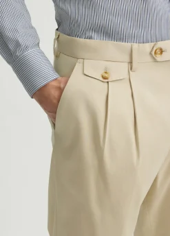Pantaloni da uomo con pinces