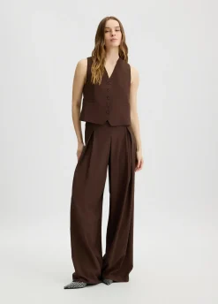 Pantaloni eleganti in twill