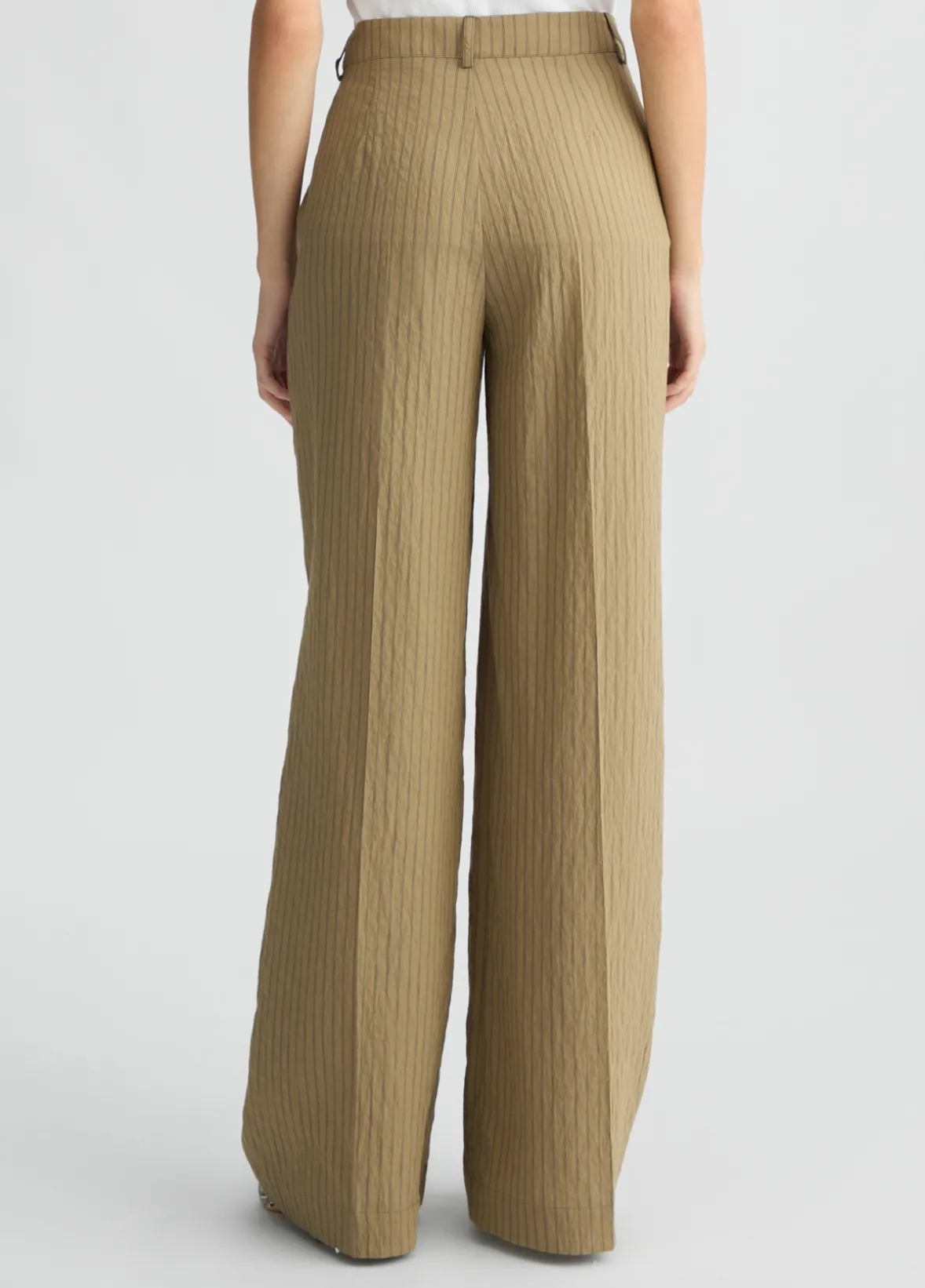 Pantaloni flare a righe