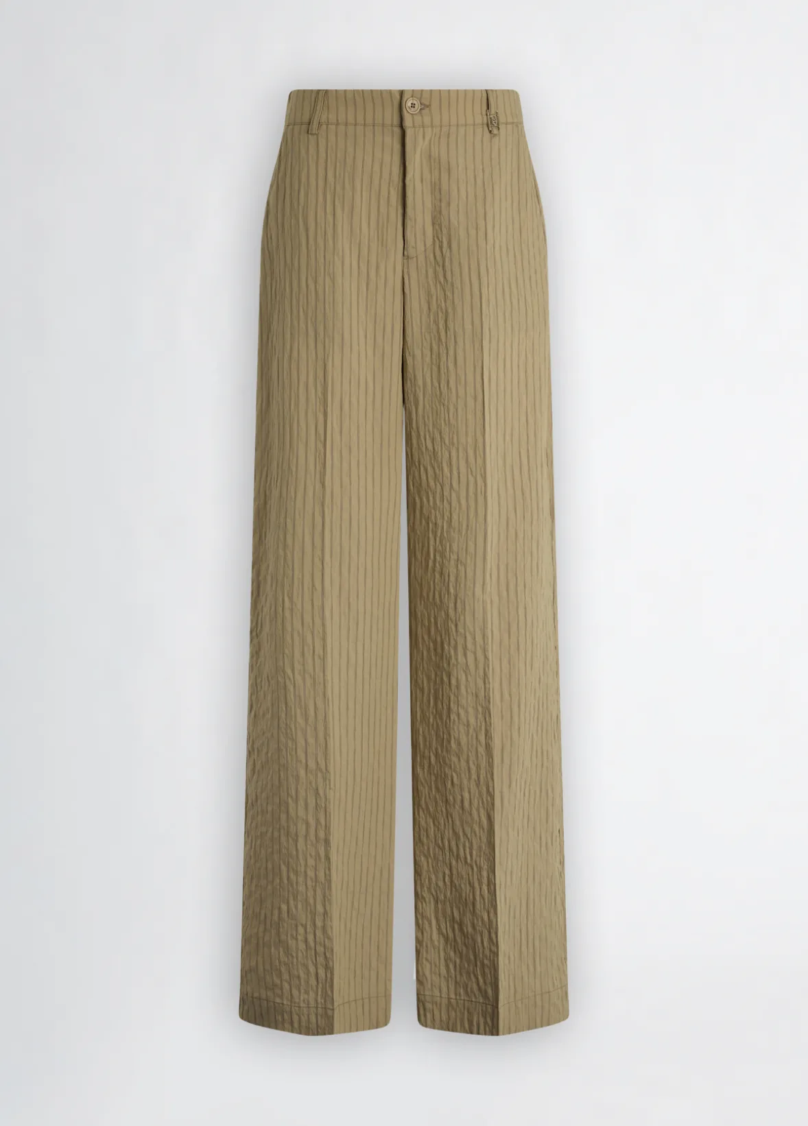 Pantaloni flare a righe