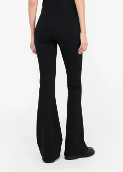 Pantaloni flare con cintura