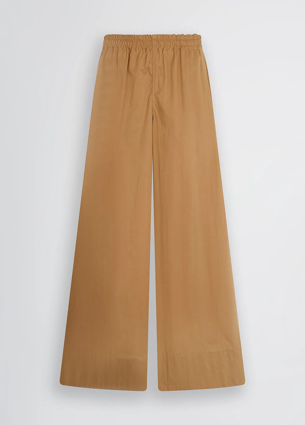 Pantaloni flare in nylon