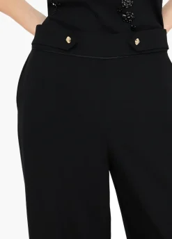 Pantaloni in cady crêpe