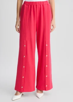 Pantaloni in felpa con bottoni
