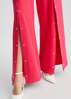 Pantaloni in felpa con bottoni