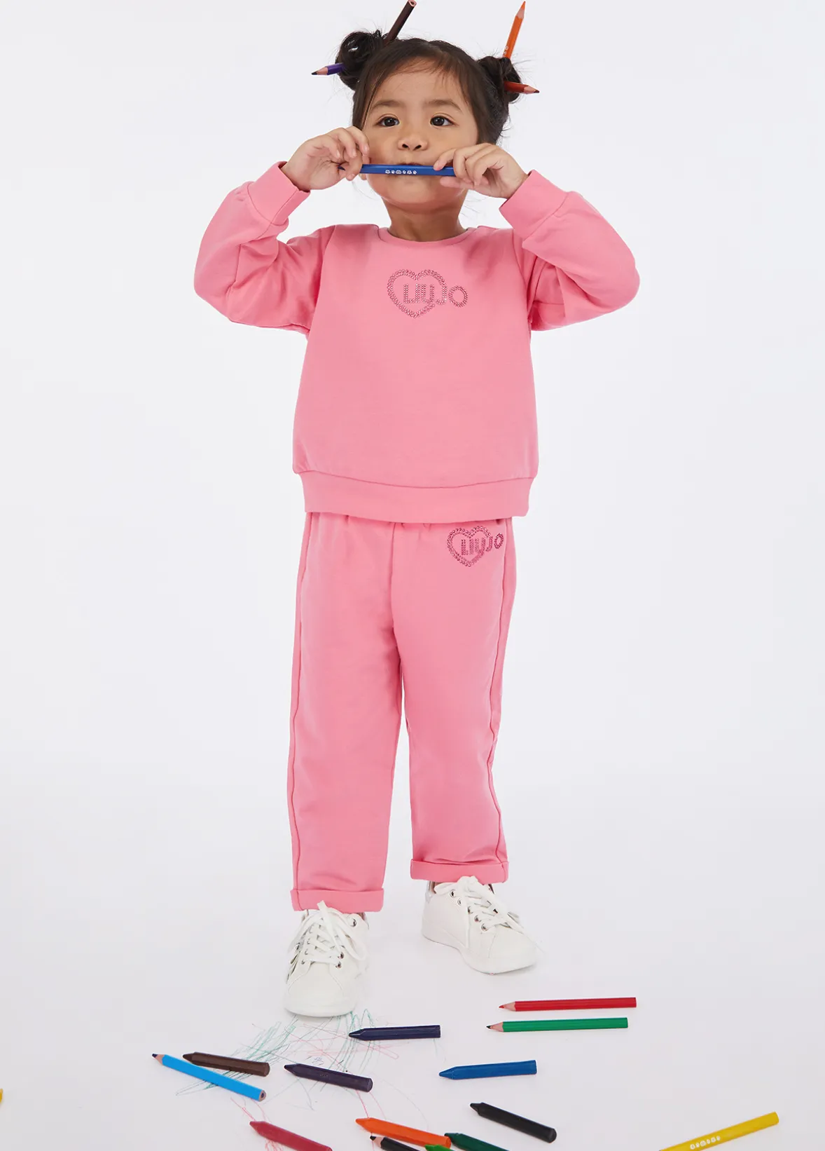 Pantaloni in felpa di cotone