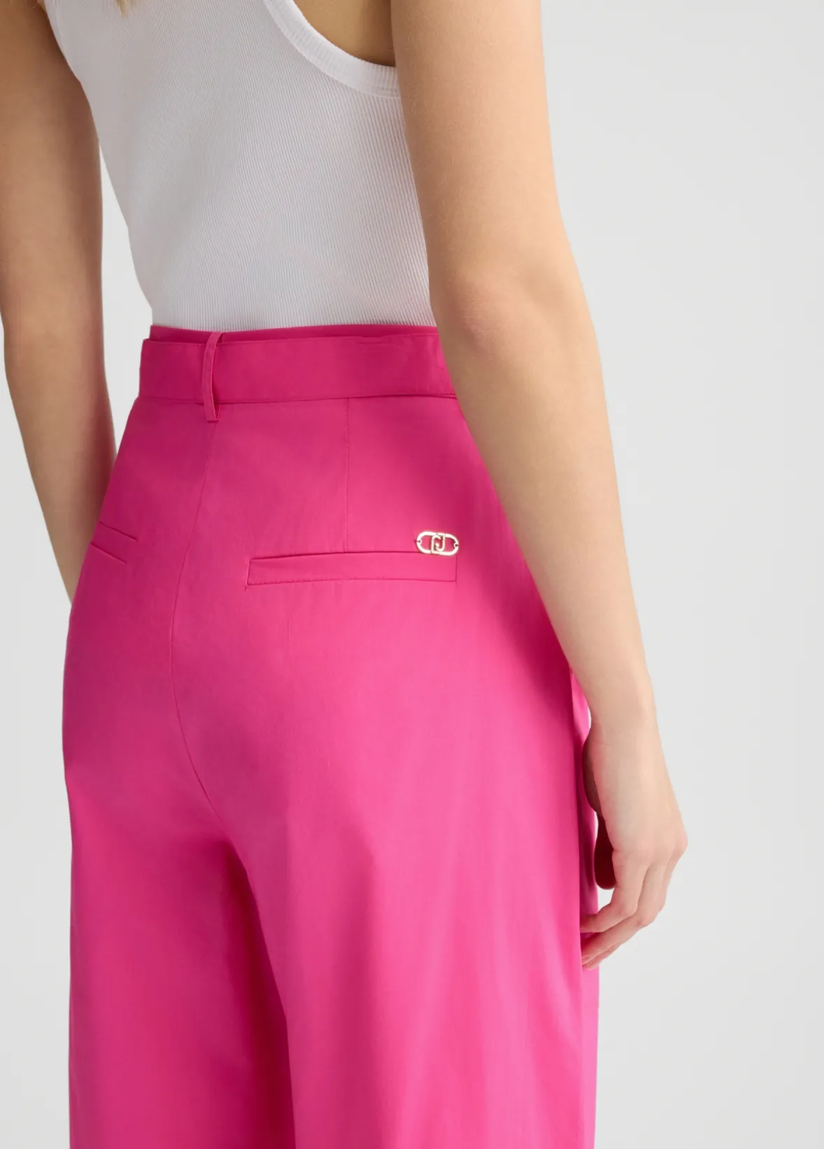 Pantaloni in popeline