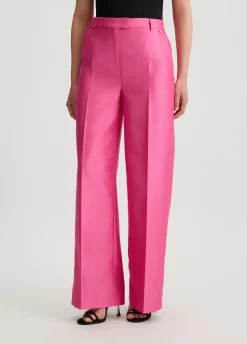 Pantaloni in shantung