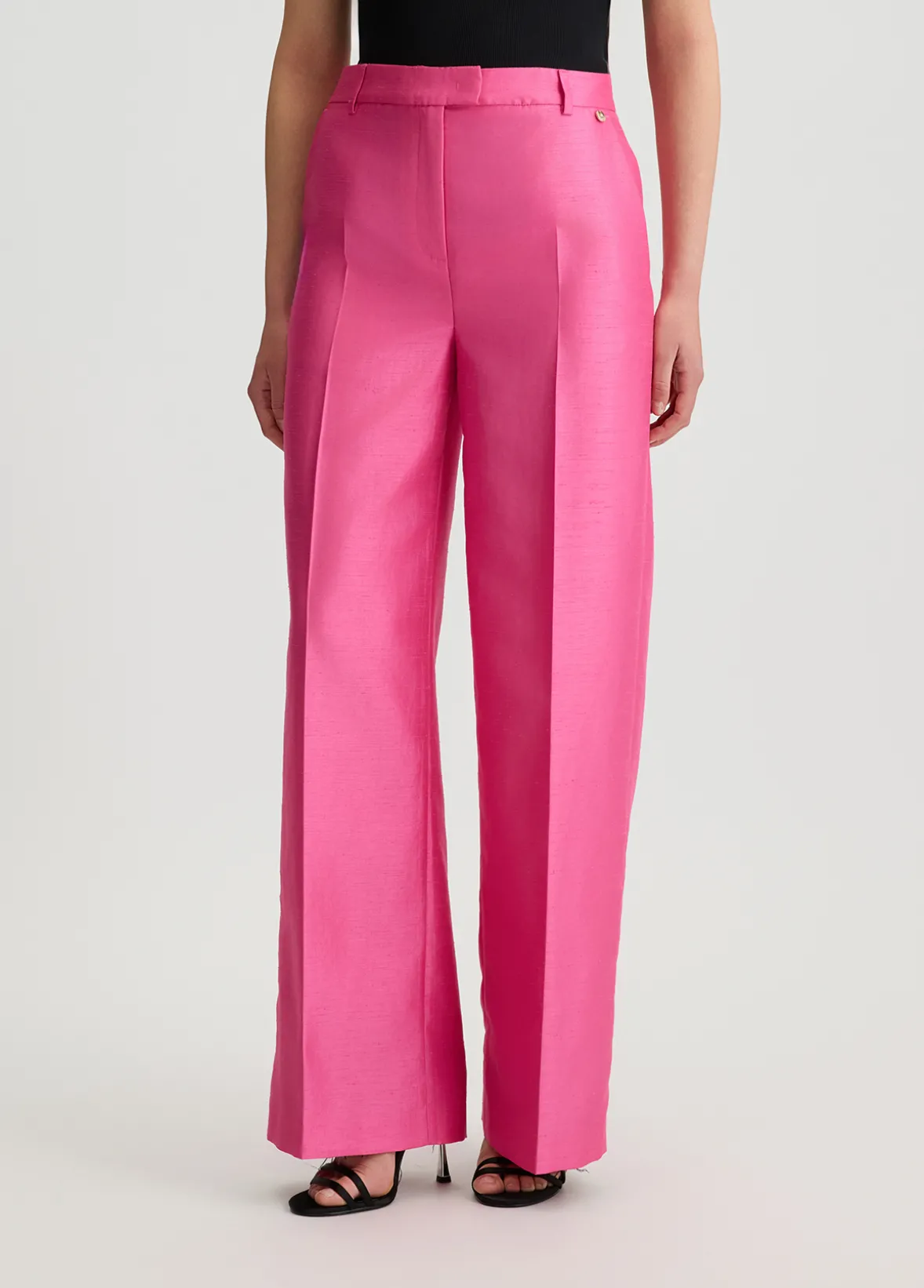 Pantaloni in shantung