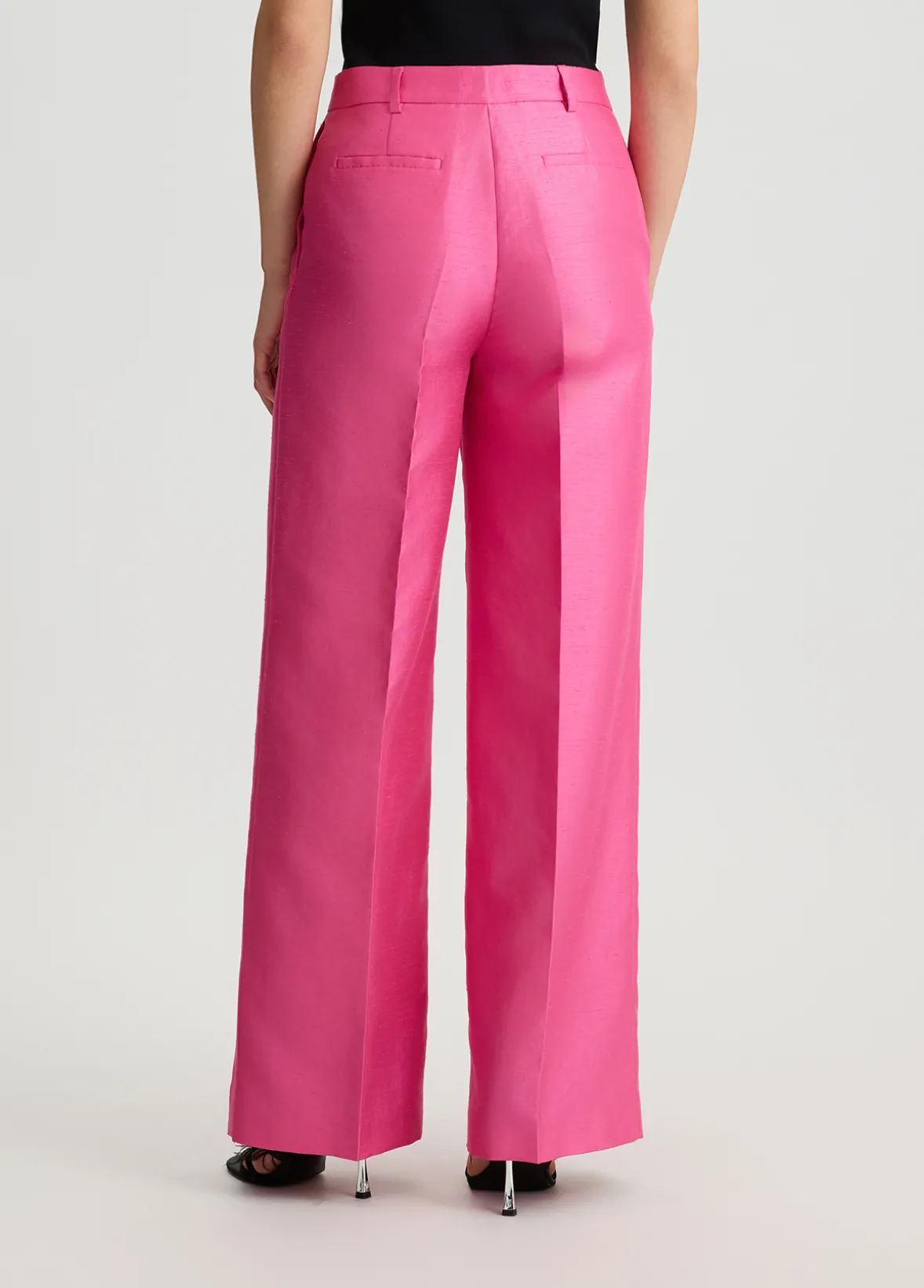 Pantaloni in shantung