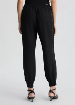 Pantaloni jogging con paillettes