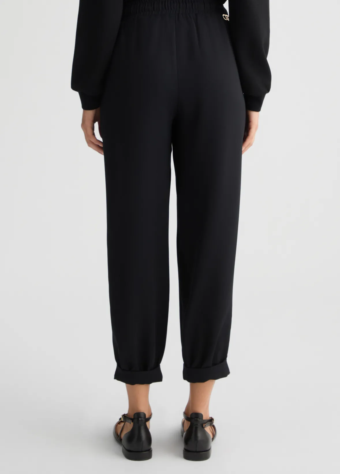 Pantaloni jogging cropped