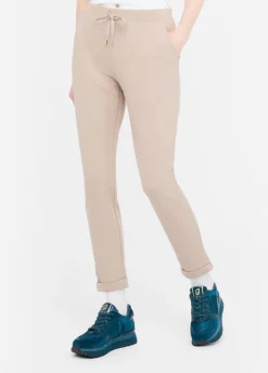 Pantaloni jogging in felpa