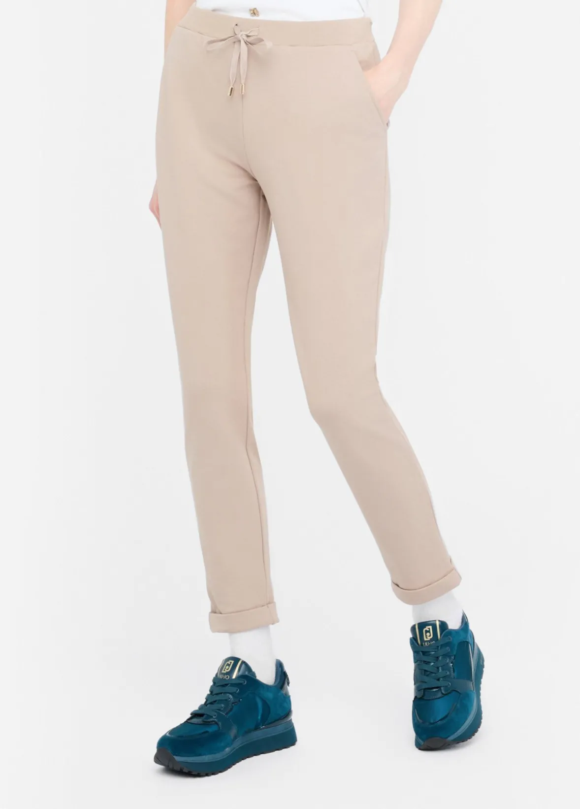 Pantaloni jogging in felpa