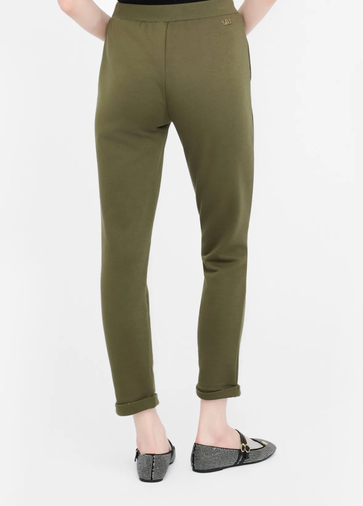 Pantaloni jogging in felpa