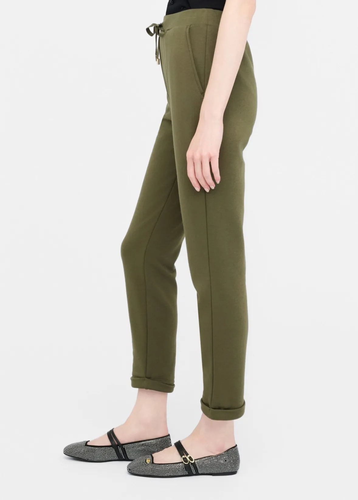Pantaloni jogging in felpa