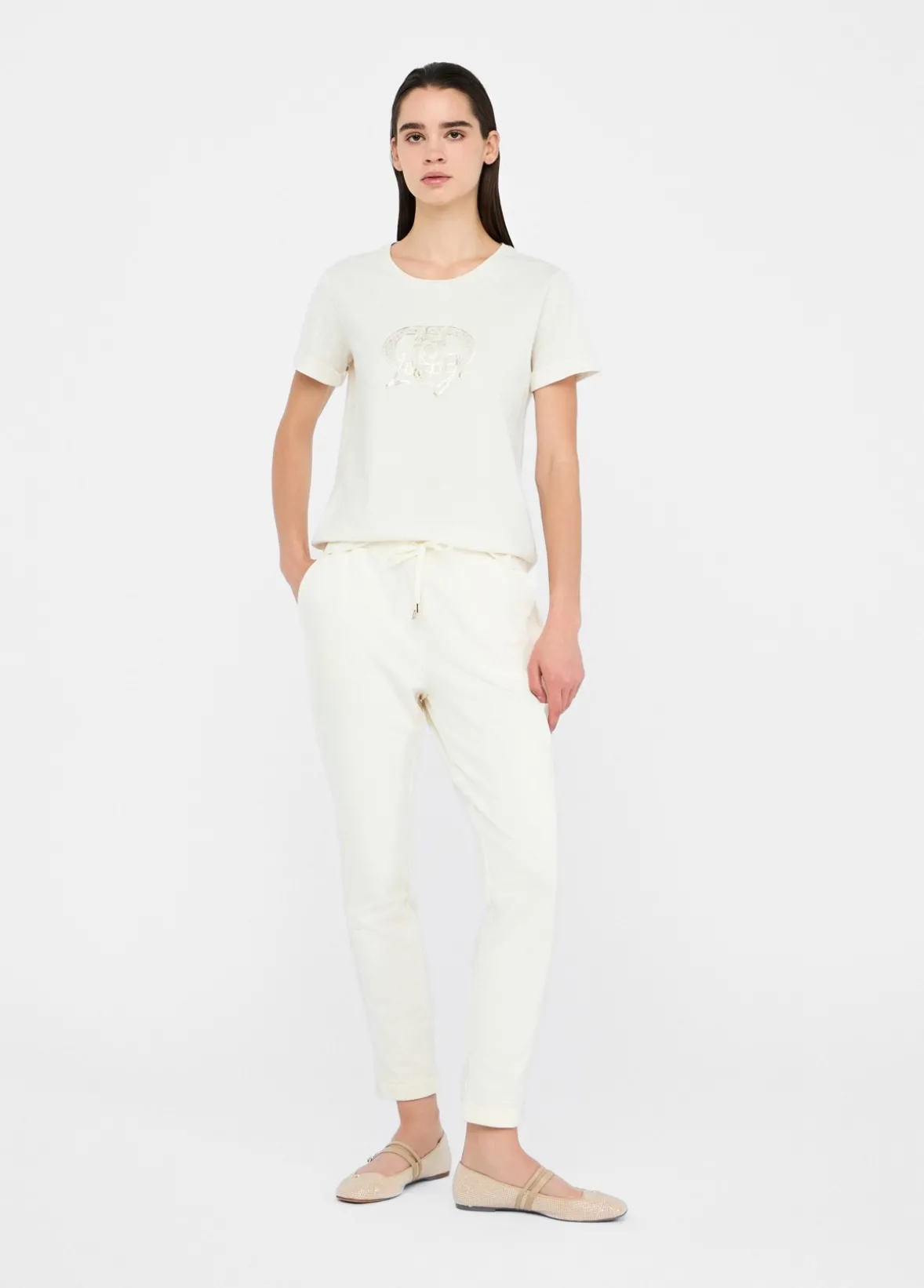 Pantaloni jogging in felpa