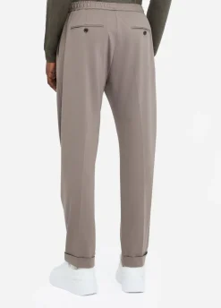 Pantaloni jogging in jersey