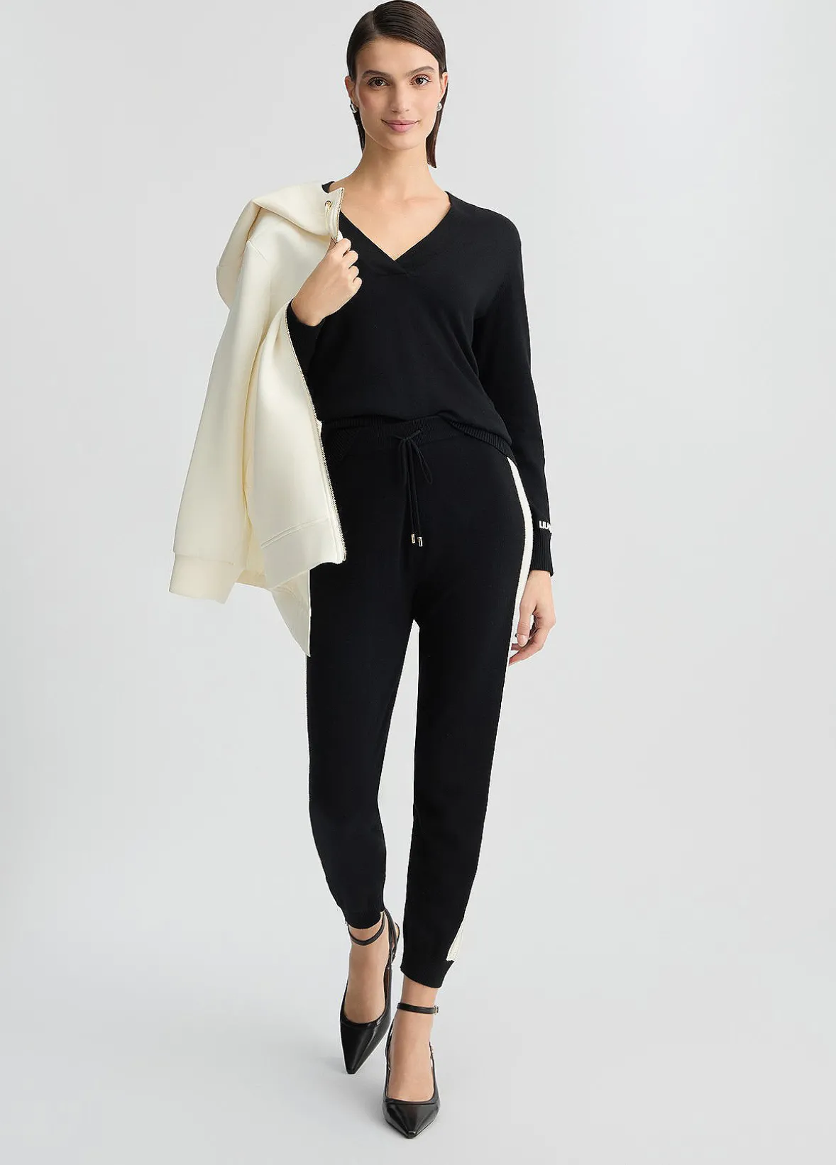 Pantaloni jogging in maglia