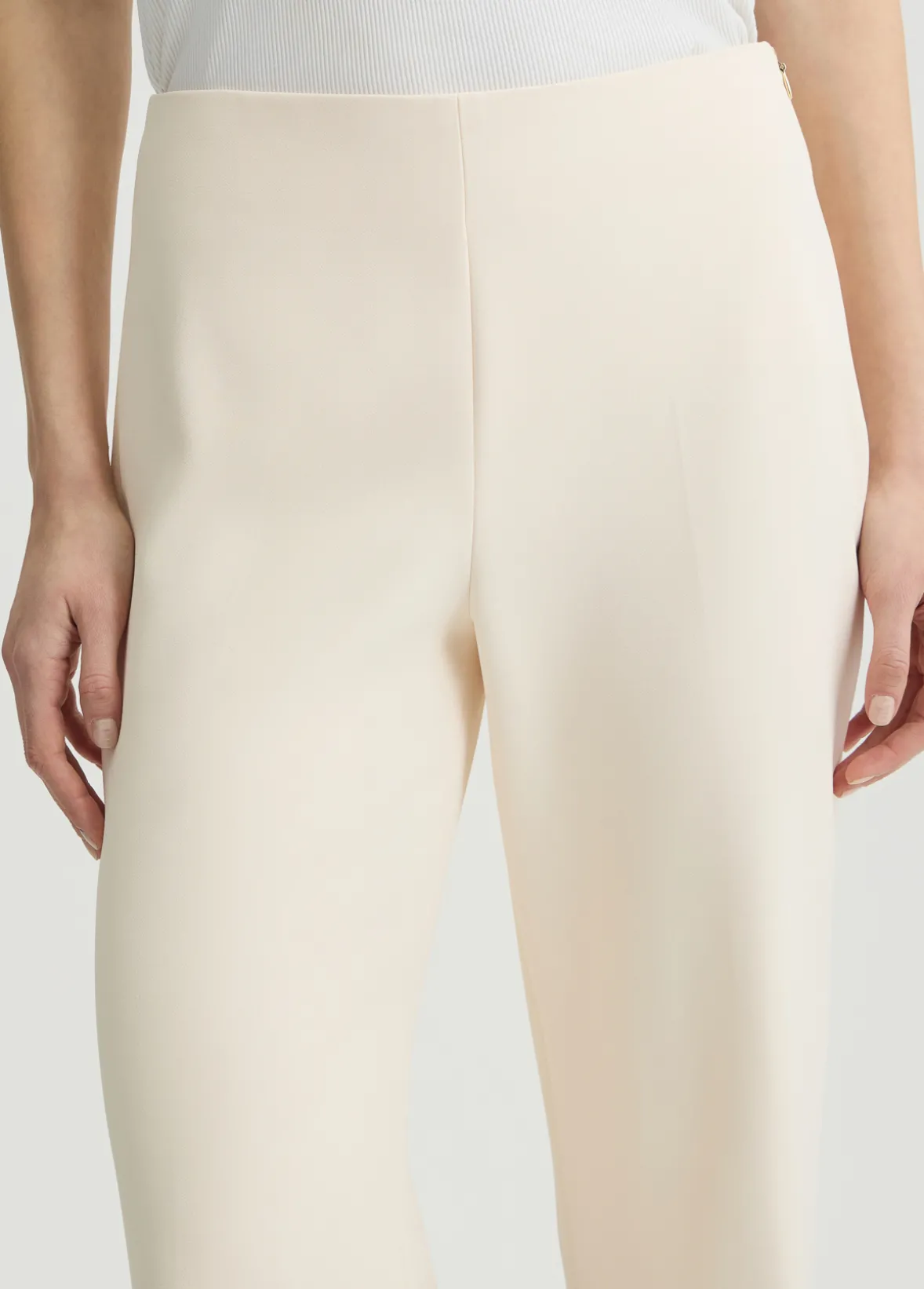 Pantaloni lunghi in crêpe