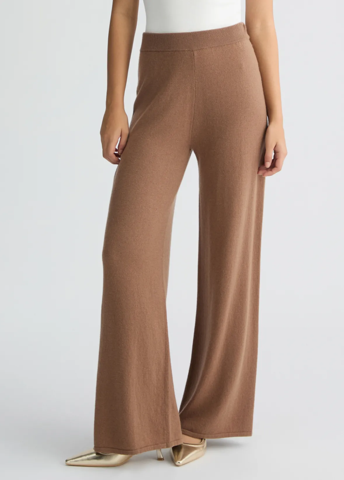 Pantaloni lunghi in maglia