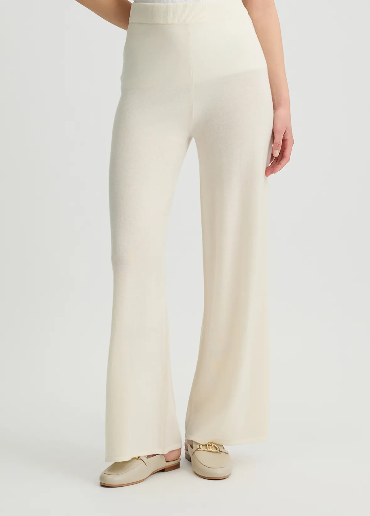 Pantaloni lunghi in maglia