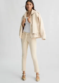 Pantaloni skinny con cintura