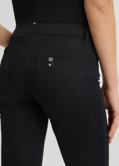 Pantaloni skinny con strass