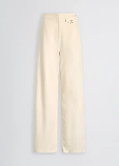 Pantaloni wide leg