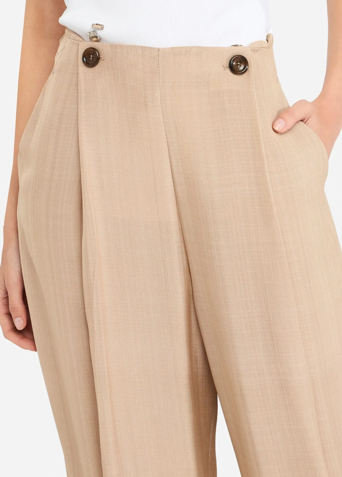 Pantaloni wide leg