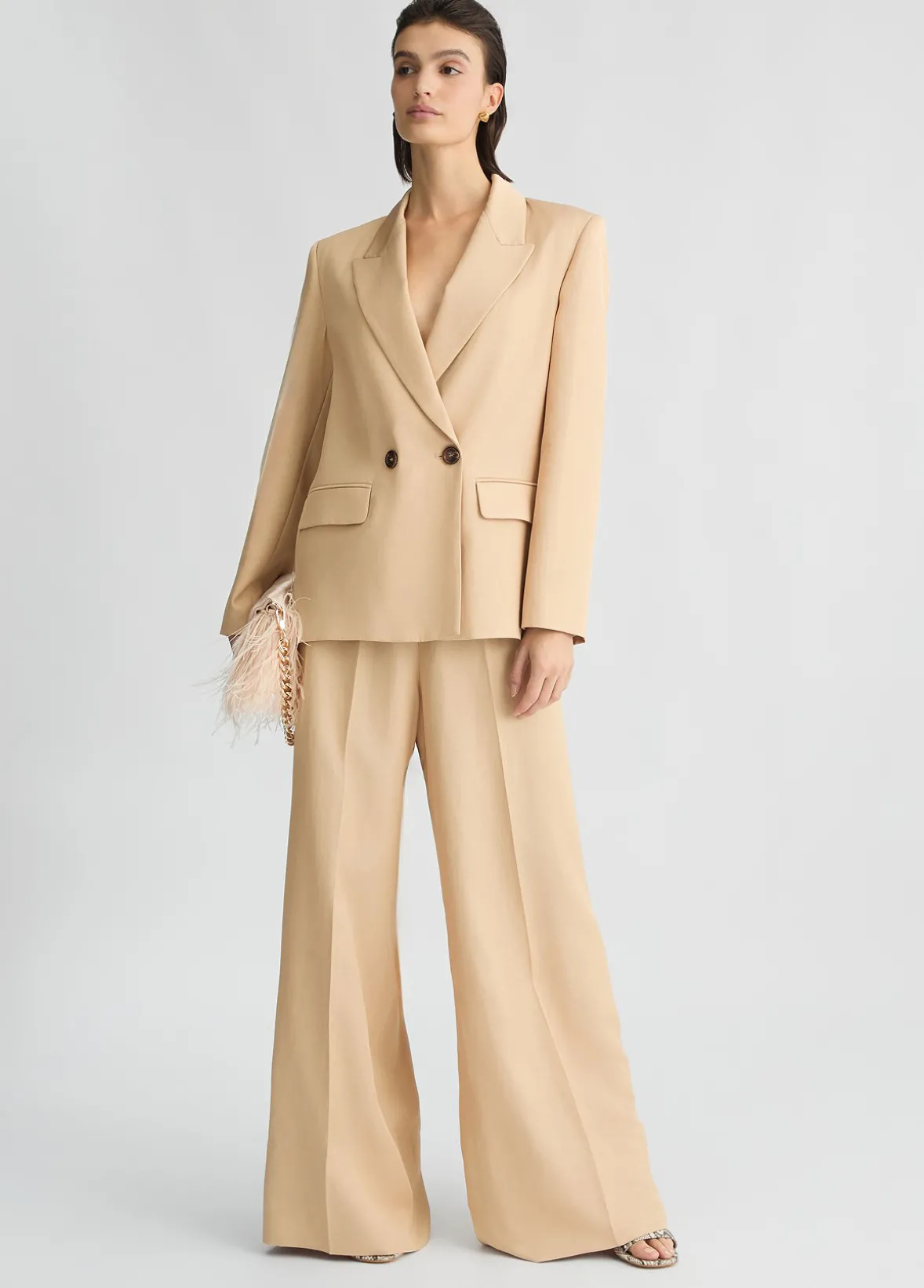 Pantaloni wide leg