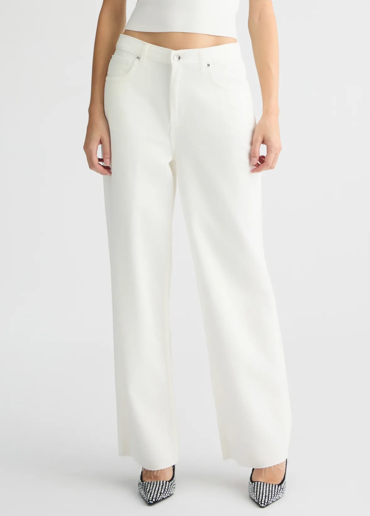 Pantaloni wide leg