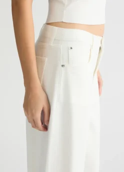 Pantaloni wide leg