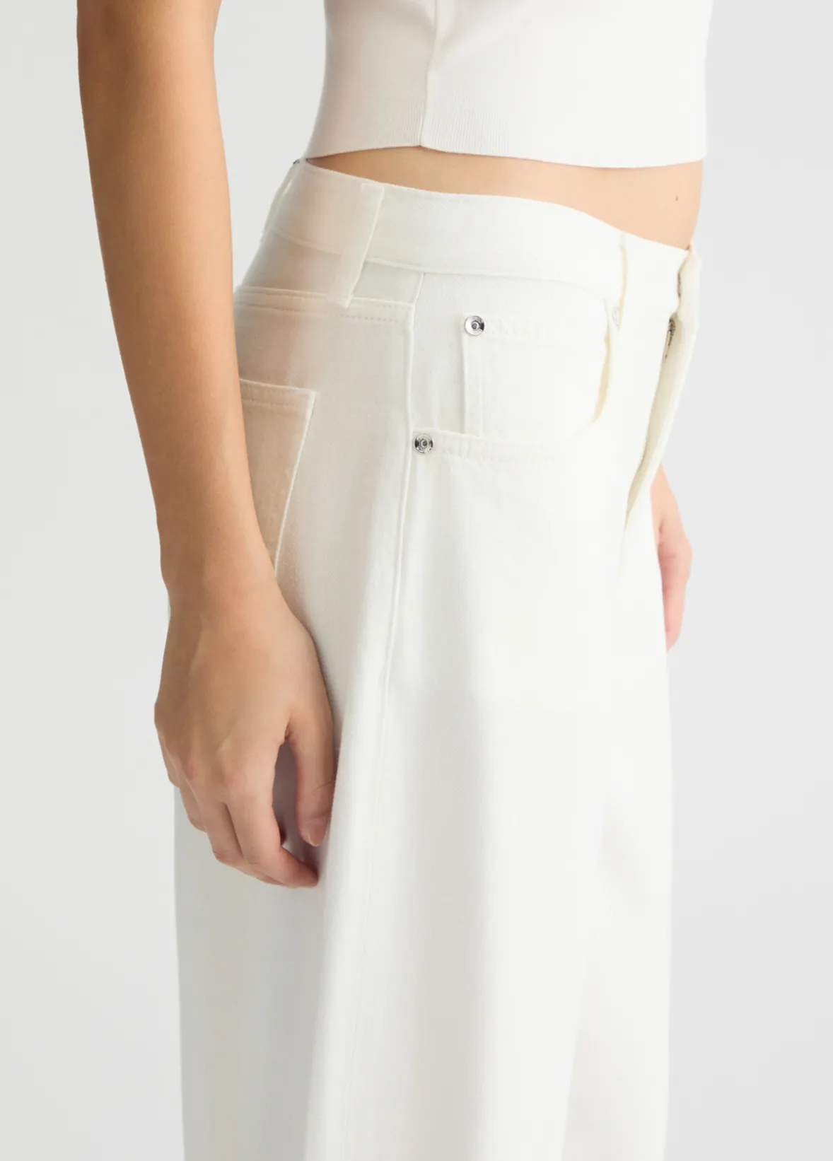 Pantaloni wide leg
