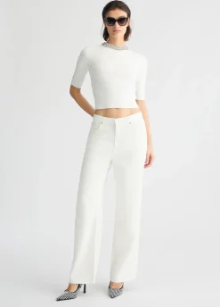 Pantaloni wide leg