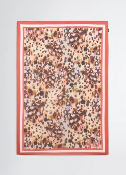 Pareo con stampa animalier
