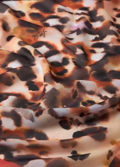Pareo con stampa animalier