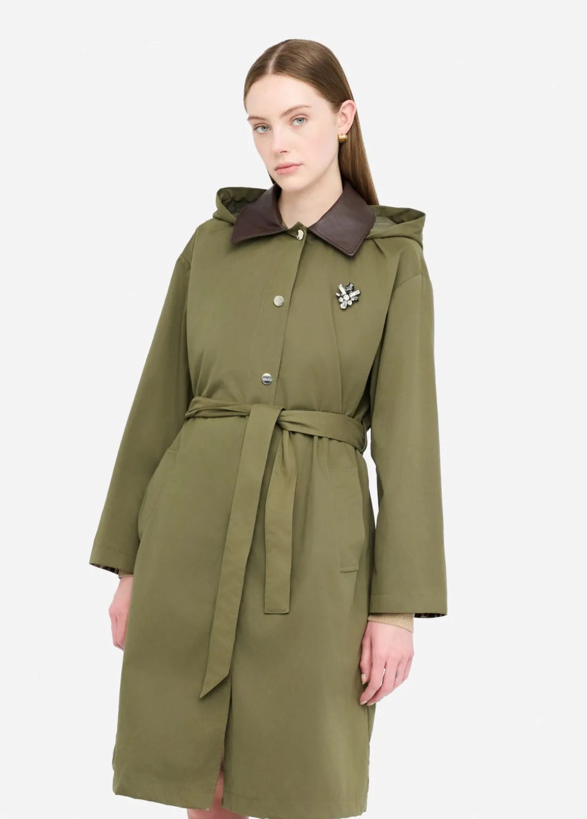 Parka con cappuccio