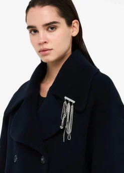 Peacoat Liu Jo Better in lana